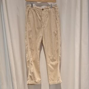 THE GREAT.  Women's Tan Highrise Chinos Size 27